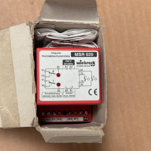 Wiebrock – MSR 020 – Impulse Contact Protection Relay 230 V AC