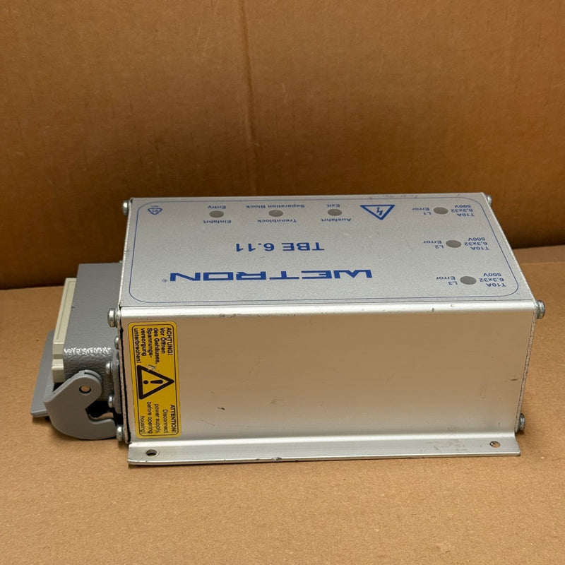 Wetron – TBE 6.11-V1-R1 – Power Supply Disconnect Module
