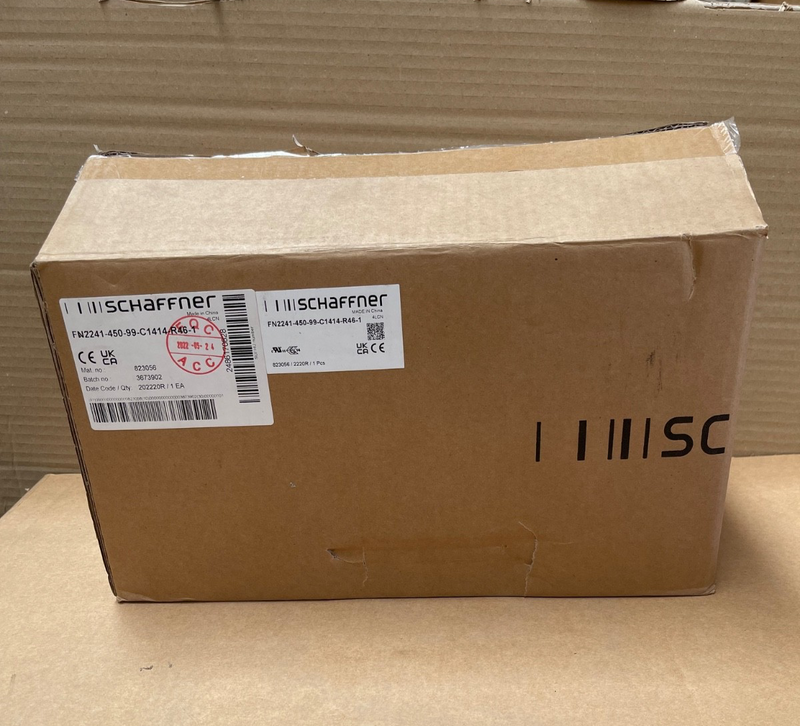 Schaffner – FN2241‑450‑99‑C1414‑R46‑1 – DC Busbar EMI/RFI Filter 450 A 1000 V