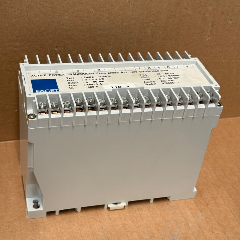 Faget Holland – EM172-K34CK – Active Power Transducer