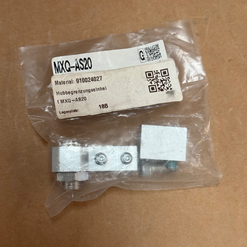 2PCs SMC – MXQ-AS20 – Stroke Adjuster / Air Slide Table Accessory
