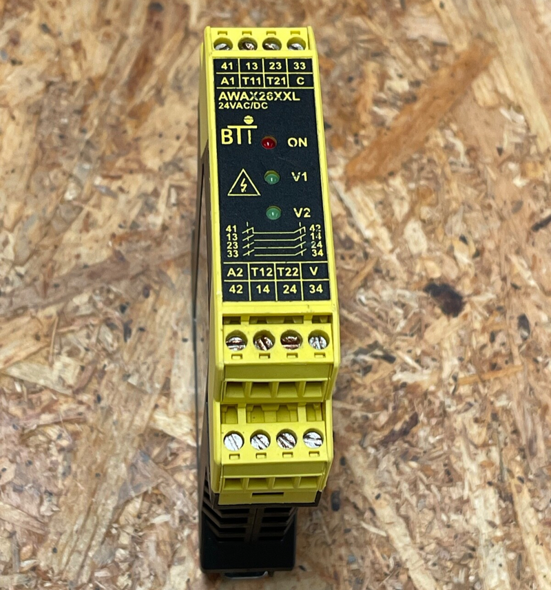 Comitronic-BTI - AWAX26XXL - Safety Relay, 3 NO + 1 NC, 8 A, 24 V AC/DC, PL e