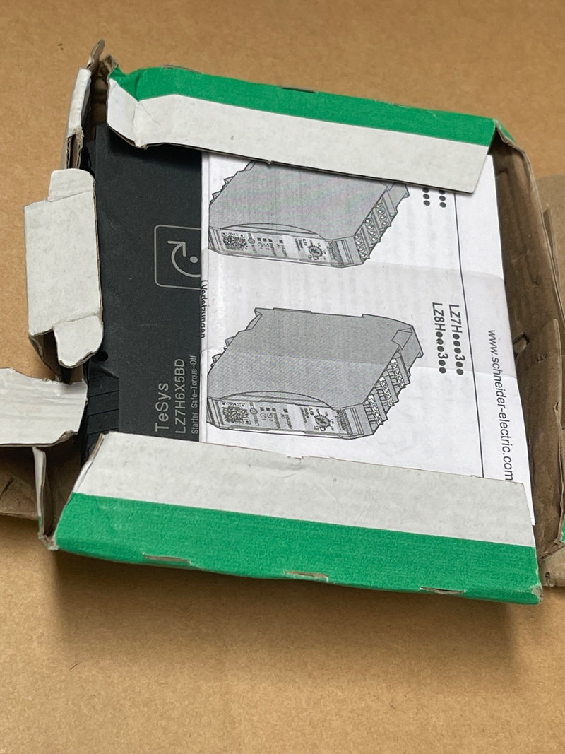 Schneider Electric – LZ7H6X5BD – TeSys H Safe‑Torque‑Off Motor Starter 3 kW