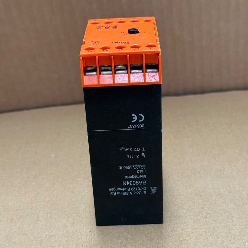 Dold – MINISTOP BA9034N – Electronic Motor Brake Relay DC Injection Brake Module