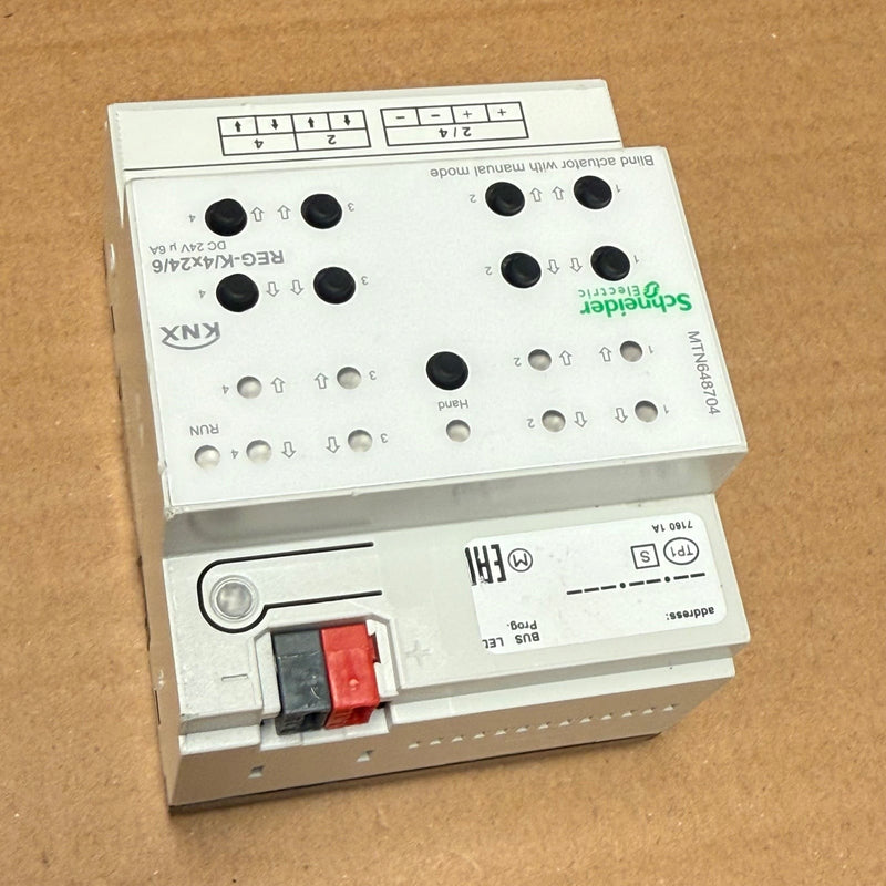 Schneider Electric – MTN648704 – SpaceLogic KNX Blind/Shutter Actuator