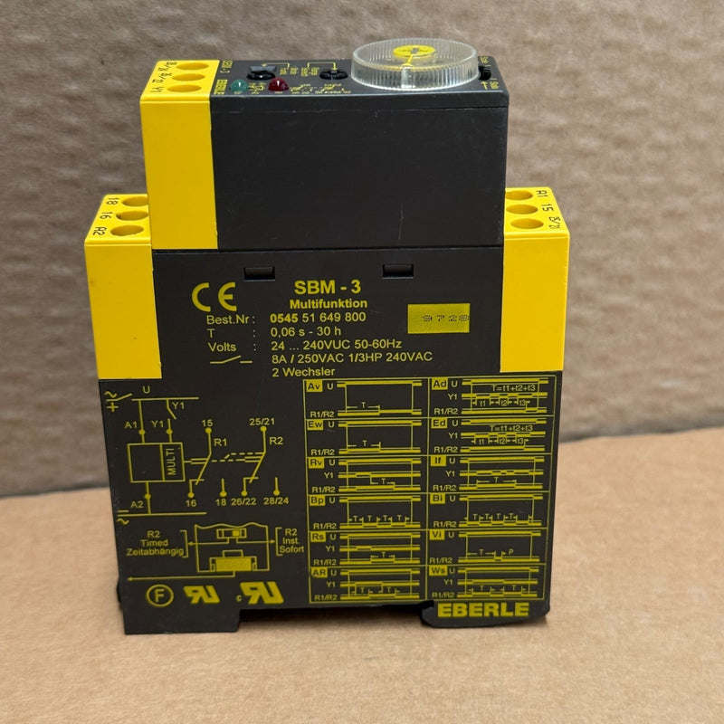 Eberle – SBM-3 – Multifunction Time Delay Relay