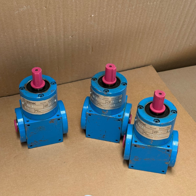 UNIMEC – RC54 – Size 54 Hollow Shaft Bevel Gearbox
