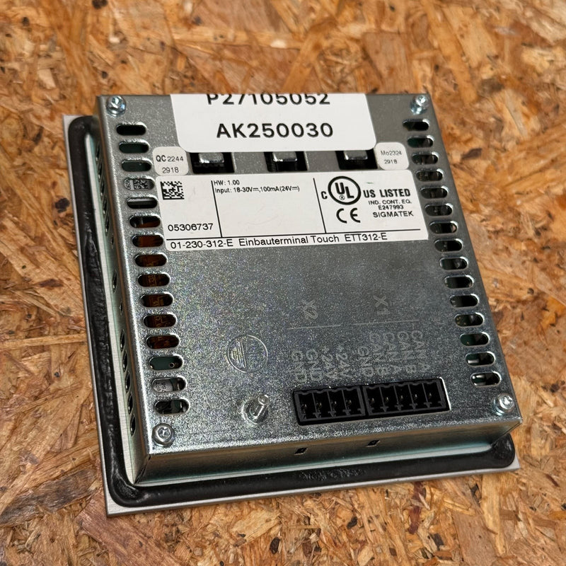 Eisenmann – ETT312-E (01-230-312-E) – Built-in Touch Terminal / Operator Panel
