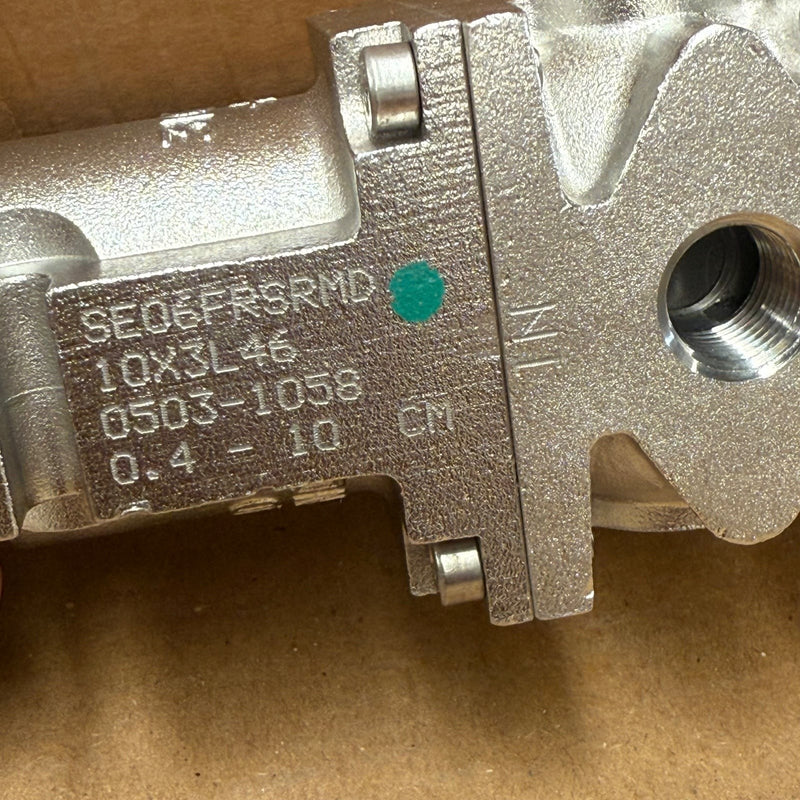 CUMMINS – 0503-1058 – Stainless Steel Process Valve 0.4-10 Bar SE06FRSRMD10X3L46