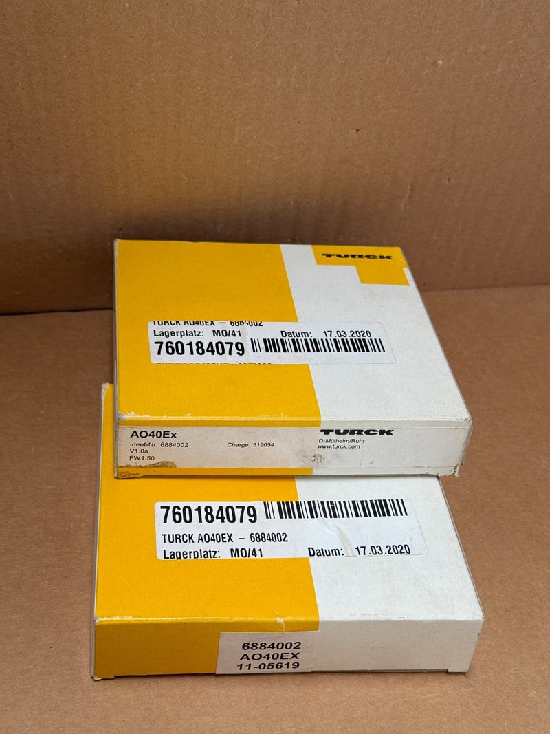 Turck – AO40EX (6884002) – Excom I/O System 4-Channel Analog Output Module