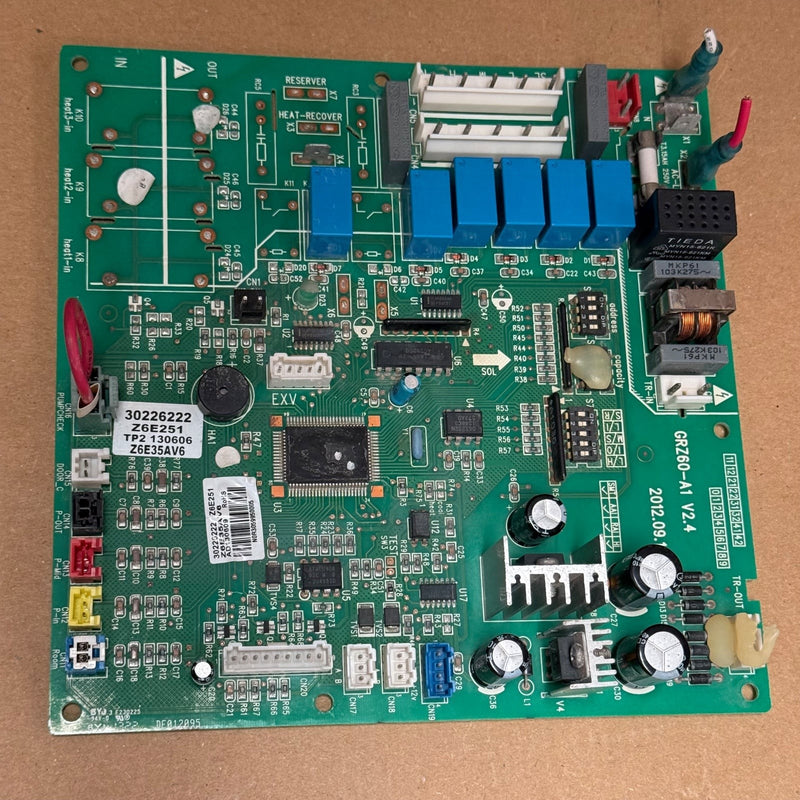 Gree – GRZ60-A1 V2.4 / 30226222 Z6E251 – Unit Main Control PCB Assembly