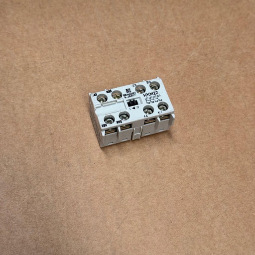 Benedikt & Jäger – HKM22 – 2NO + 2NC Auxiliary Contact Block for K1 Mini Contact