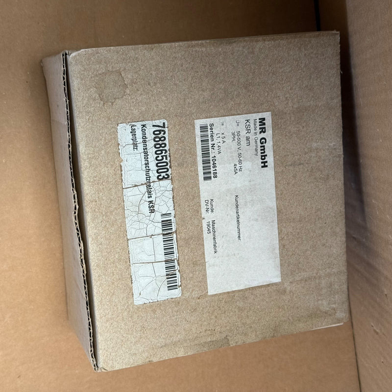 MR GmbH – KSR am – Kondensatorschutzrelais / Capacitor Bank Protection Relay