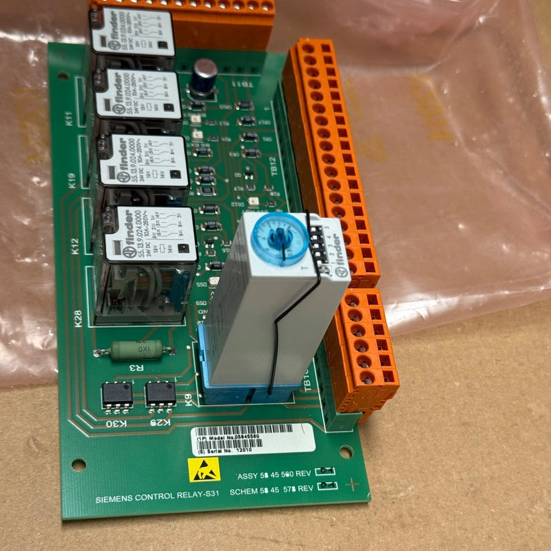 Siemens – 05845560 – Control Relay Assembly