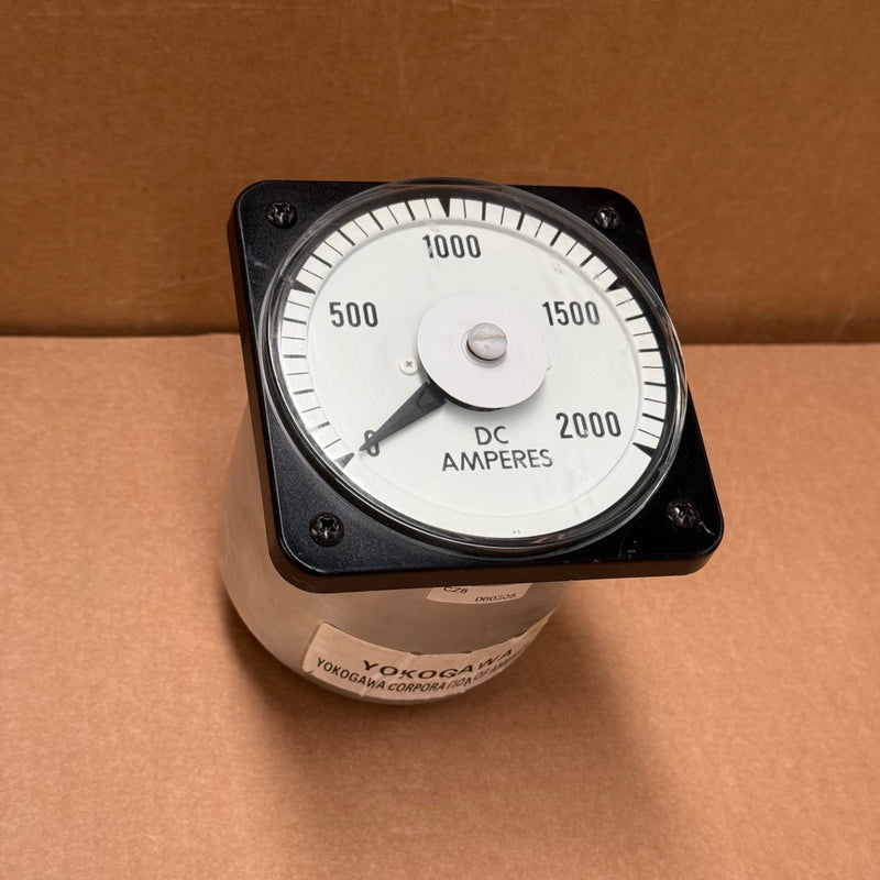 Yokogawa – DC Ammeter – 0–2000A Panel Meter