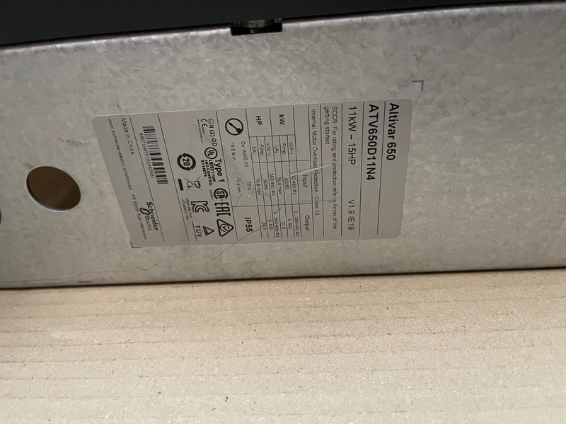 Schneider Electric – ATV650D11N4 – Altivar Process VFD 11 kW 380–480 V