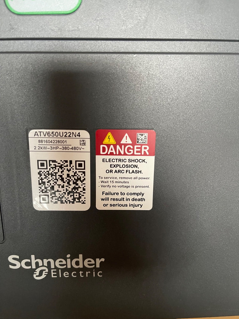 Schneider Electric – ATV650U22N4 – Altivar Process VFD 2.2 kW 380–480 V