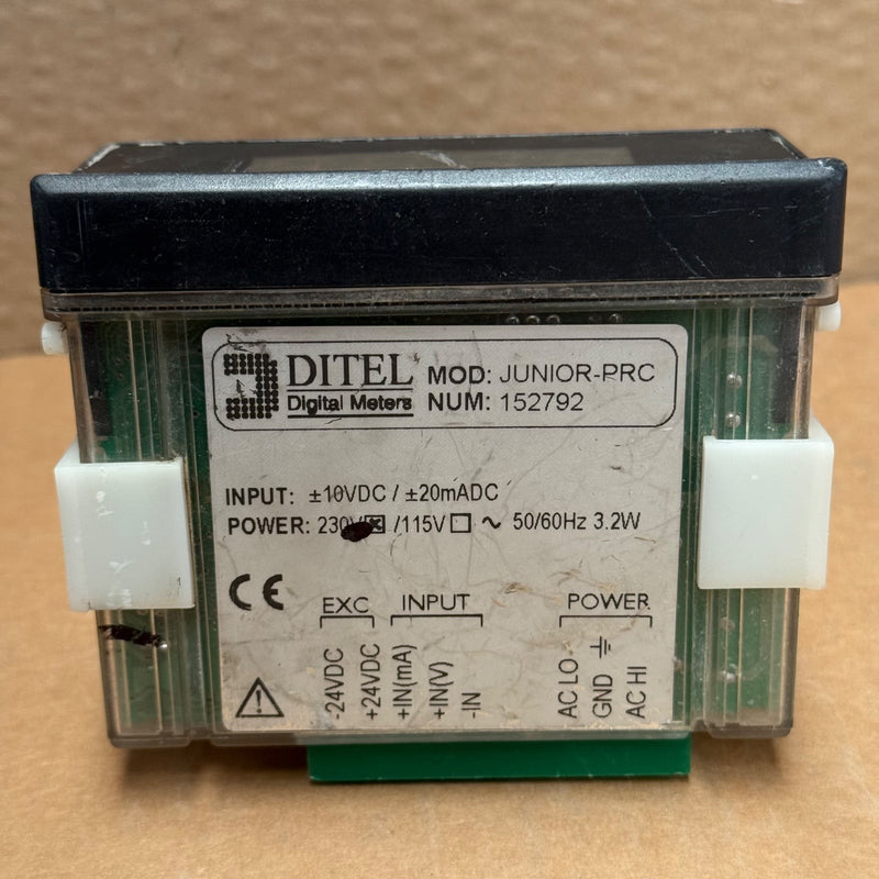 Ditel – JUNIOR-PRC (152792) – Digital Panel Meter / Process Indicator