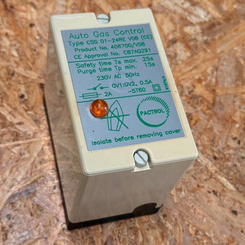 Pactrol – CSS 01-24RE V08 (406700/V08) – Automatic Burner Control