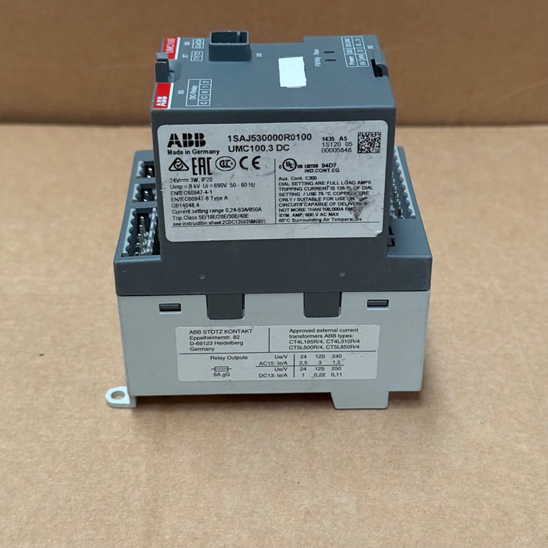 ABB – 1SAJ530000R0100 – UMC100.3 DC - DC Intelligent Motor Controller