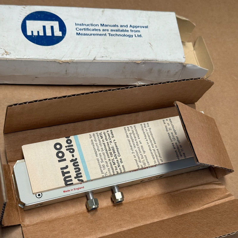 MTL – MTL128 (MTL-128) – Shunt Diode Safety Barrier (28V, 300 Ohms)