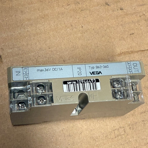 VEGA – B62-36G – Overvoltage Arrester / Surge Protector (for 4...20 mA/HART)