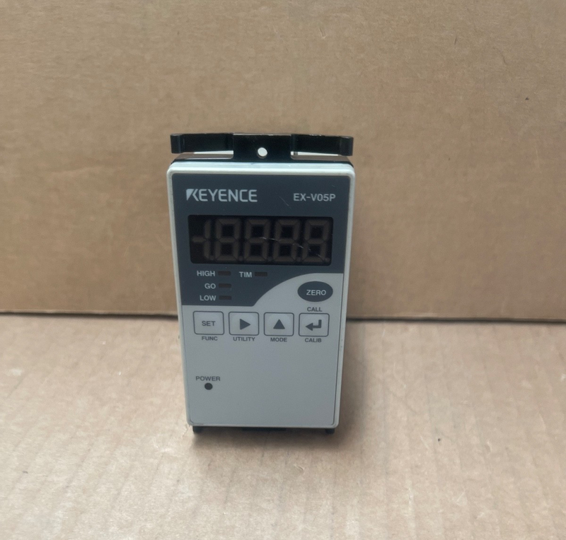 Keyence – EX-V05P – High-Speed Digital Displacement Inductive Sensor / Amplifier