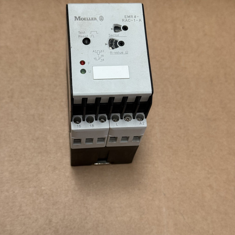 Moeller – EMR4-RAC-1-A – INSULATION MONITORING RELAY 24-240VAC/DC