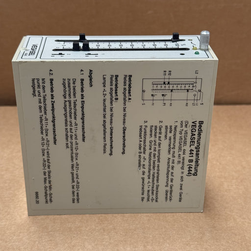 VEGA – VEGASEL 441 B (444) – LIMIT SWITCH