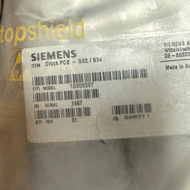 Siemens Healthineers – 10306267 – Replacement PCB / Subassembly Component
