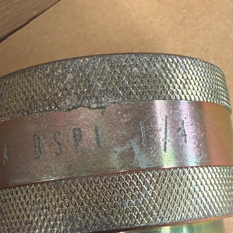 ISO 7241-A – 1/4" Female Quick Release Hydraulic Coupling / Socket (BSPP Thread)