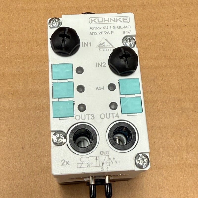 Kuhnke – AirBox KU 1-S-GE-MO + KM-1-FK-GE – AS-Interface Pneumatic Module