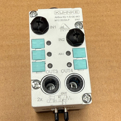 Kuhnke – AirBox KU 1-S-GE-MO + KM-1-FK-GE – AS-Interface Pneumatic Module