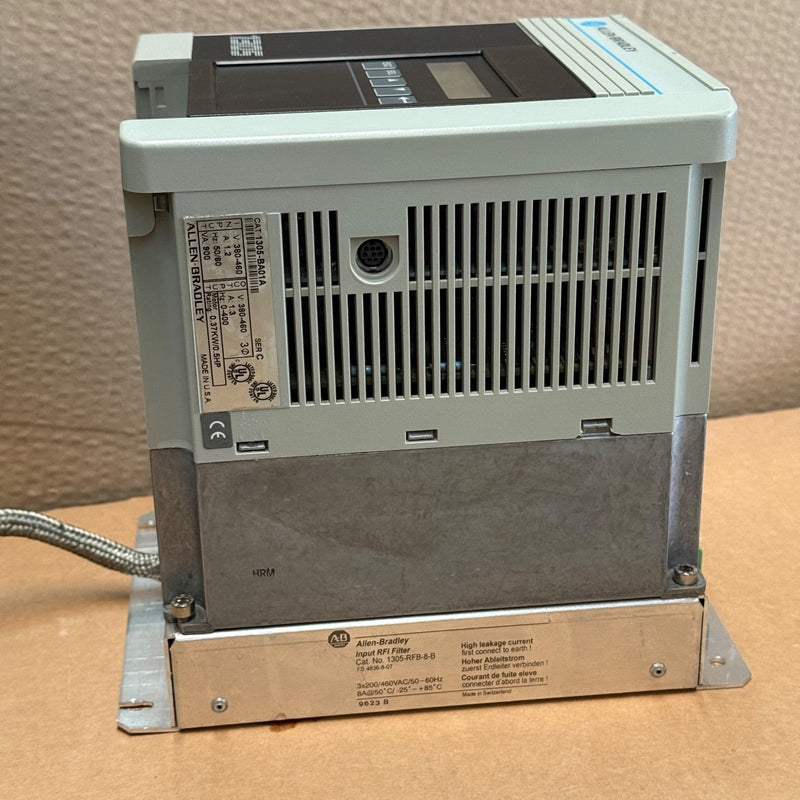 Allen-Bradley – 1305-BA01A – Variable Frequency AC Drive + 1305-RFB-8-B FILTER