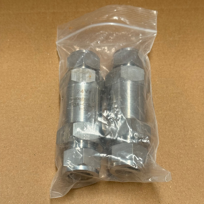 Parker Hannifin – 12A-C12L-1-SS – C Series Instrumentation Poppet Check Valve