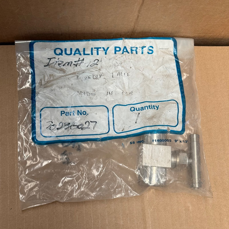 Swagelok – SS-26VF8 – Stainless Steel Integral Bonnet Needle Valve