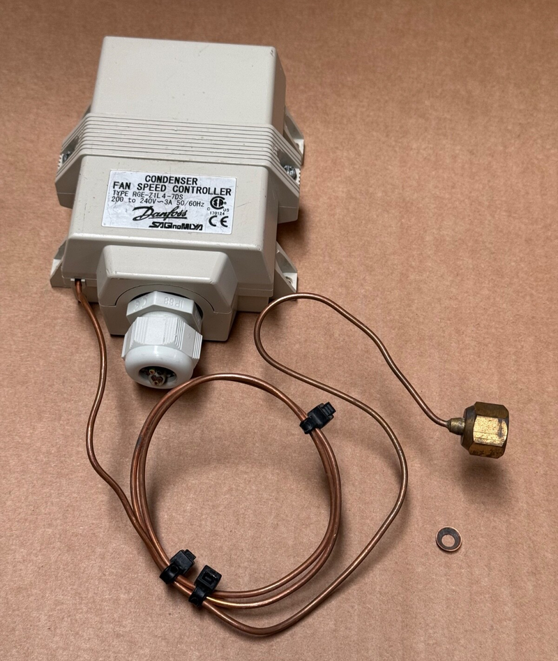 Danfoss – RGE‑Z1L4‑7DS (061H3045) – Condenser Fan Speed Controller, 230 V