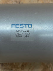 Festo – E‑50‑13‑A‑SA (1312739) – Compact Pneumatic Cylinder, 50 mm Bore, 6 bar