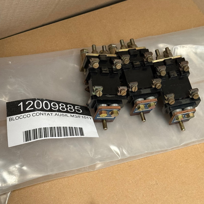 3PCs Contact-M – F101Y / 12009885 – Auxiliary Contact Block Set (M3 / F101Y)