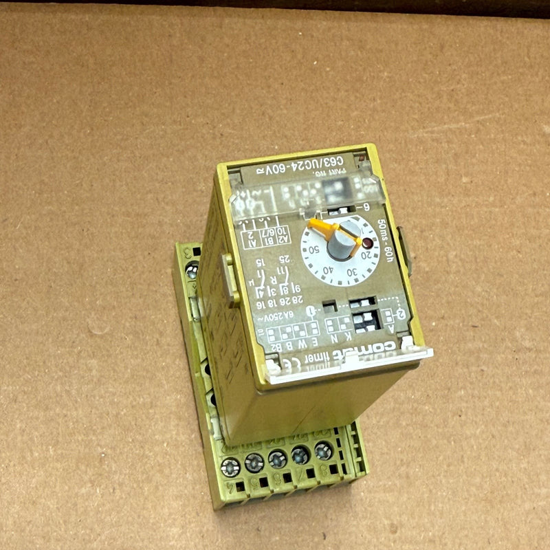 Comat Releco – C63/UC24-60V – Multifunction Time Delay Relay