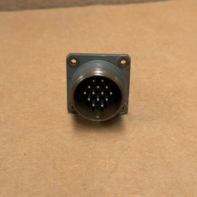 Amphenol – MS3100F20-27P – MIL-DTL-5015 Wall Mounting Receptacle Connector