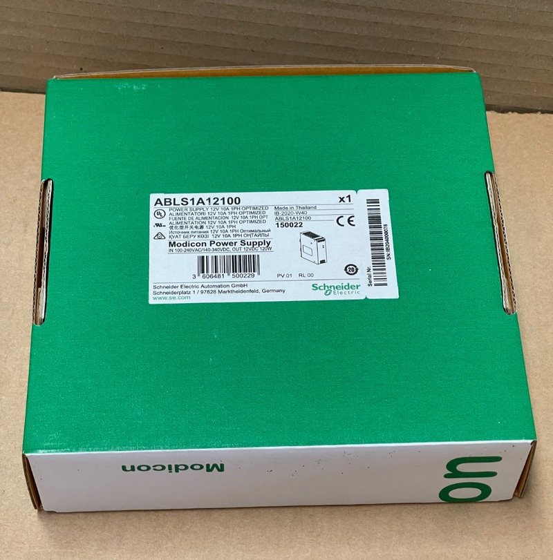 Schneider Electric – ABLS1A12100 – 12 V DC 10 A Regulated DIN‑Rail Power Supply