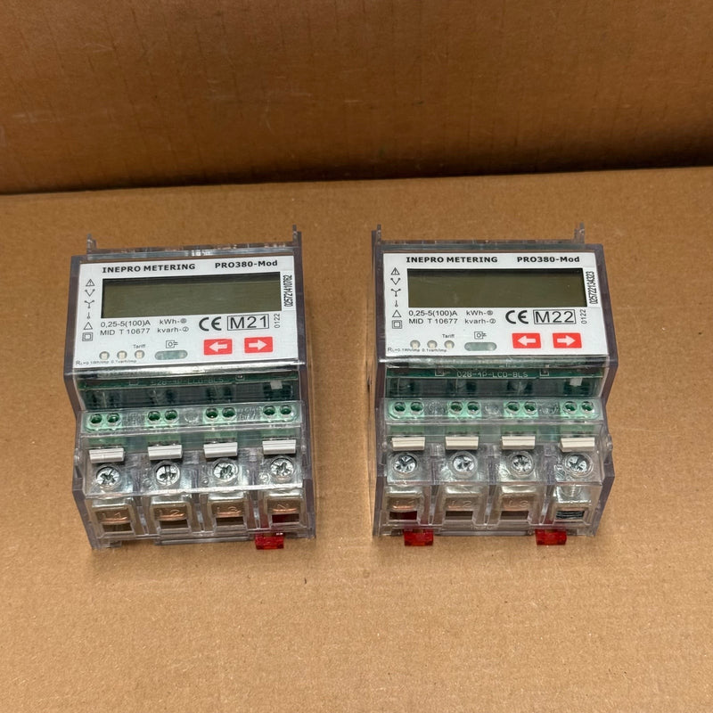 Inepro – PRO380-Mod – 3-Phase Smart Energy Meter (Modbus RTU) EN50470-1/3