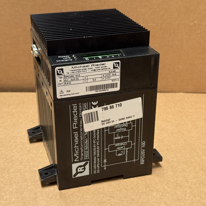 Michael Riedel – RIPCUSV10D – DC-UPS Module