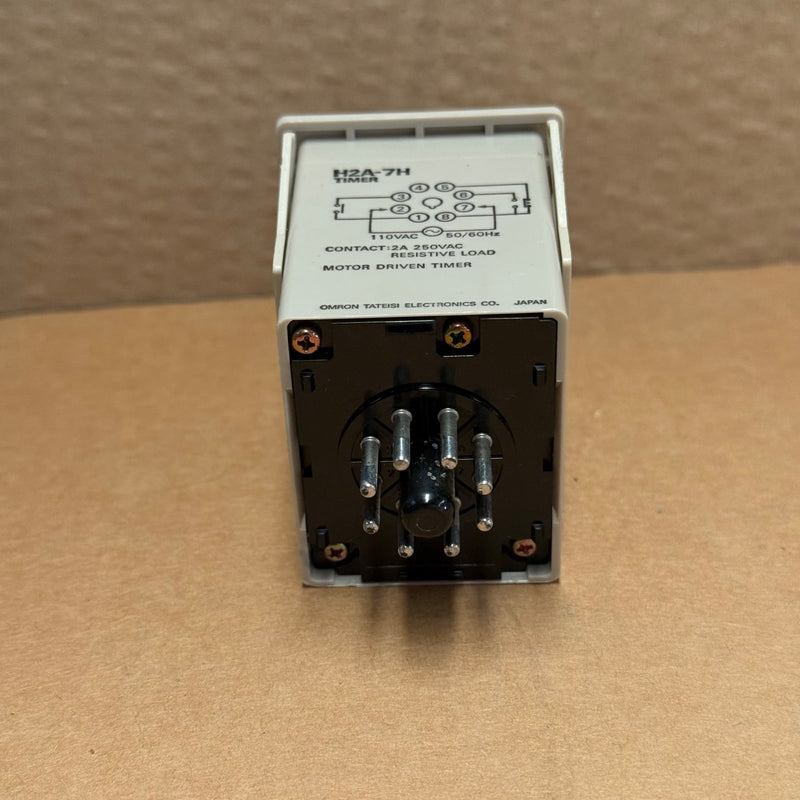 Omron – H2A-7H – Motor-Driven Timer / Analog Time Delay Relay 220V AC, 50/60 Hz