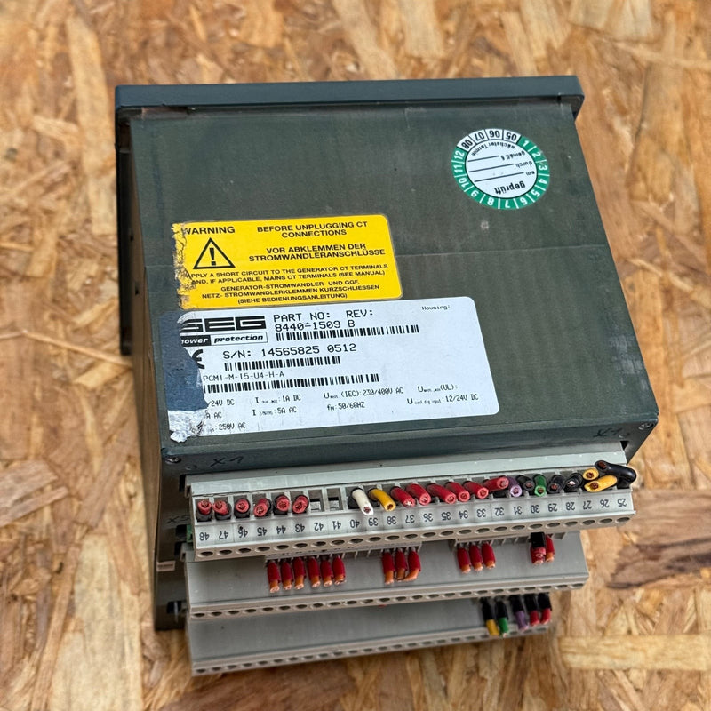 SEG – 8440-1509 (PCM1-M-I5-U4-H-A) – REV B / Mains Protection and Control Module
