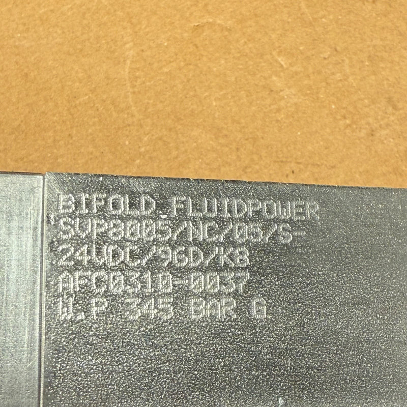 Bifold – SVP8005/NC/05/S-24VDC/96D/K8 – Solenoid Valve Assembly