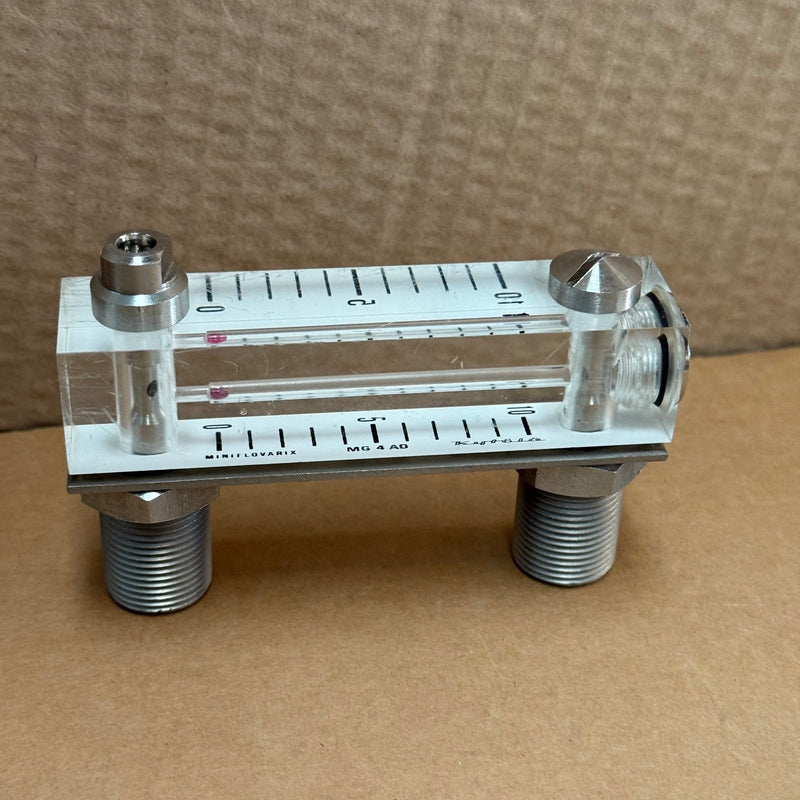 Kappölle / Miniflovarix – MG 4 AD – Acrylic Variable Area Flow Meter / Rotameter