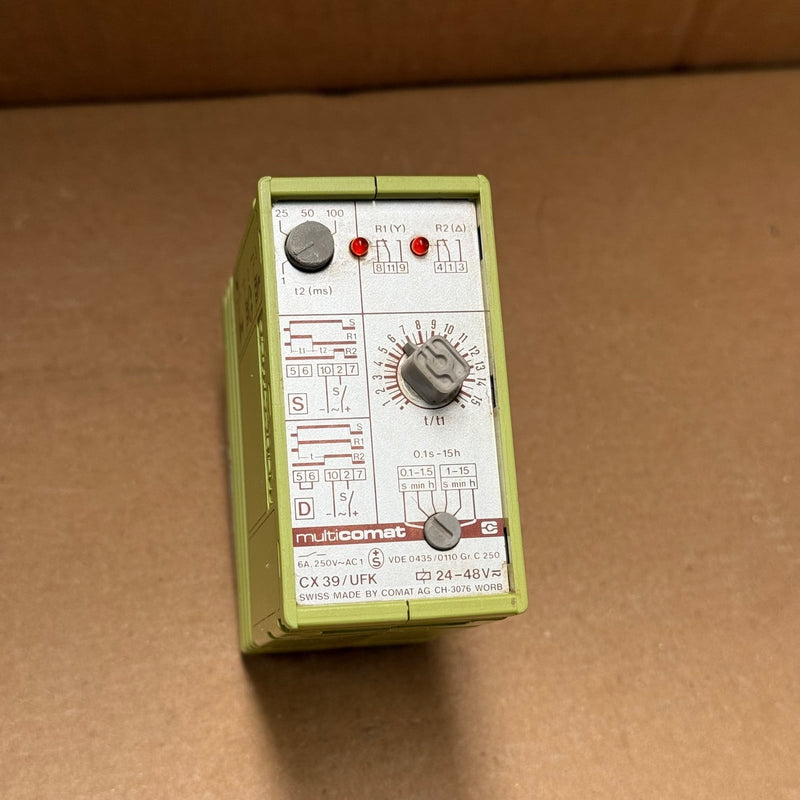 Comat Releco – CX39/UFK – Programmable Time Delay Relay