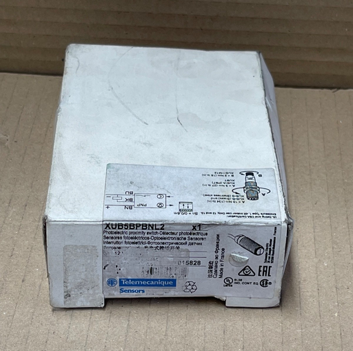 Telemecanique – XUB5BPBNL2 – Diffuse Photoelectric Sensor 12‑24 V DC 2 m